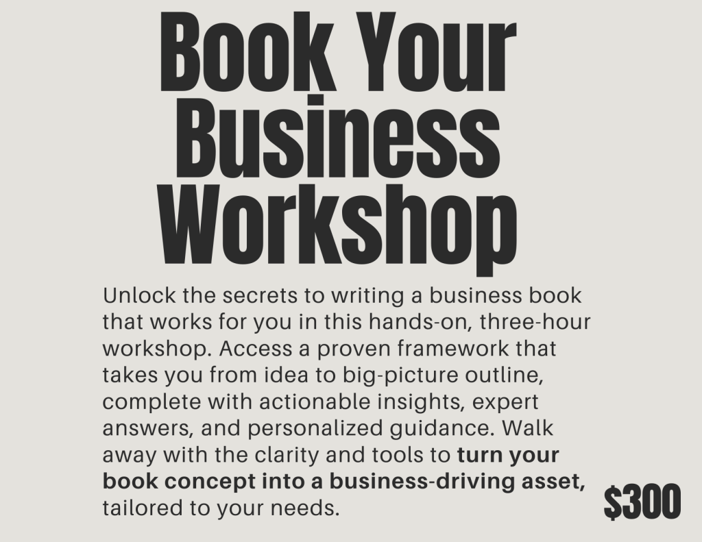 book your business workshop